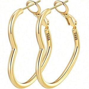 Elegant Gold Hoop Earrings